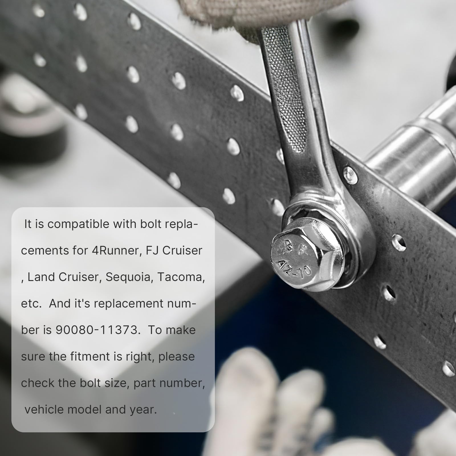 stページ Amazon.com: 90080-11373 Skid Plate Bolts Compatible with